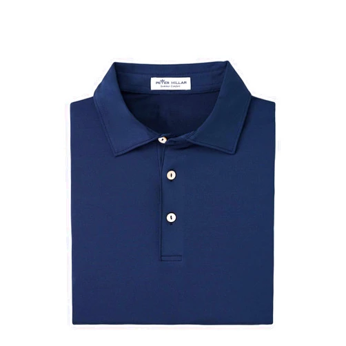 PETER MILLAR Solid Stretch Jersey Polo