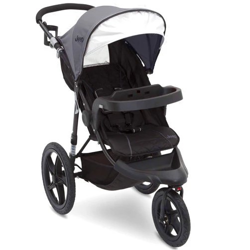 Delta Children Jeep Classic Jogging Stroller by Delta Children, Grey