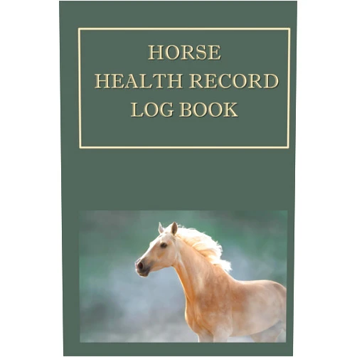 B.A. Creatives Horse Health Record Log Book: Track Health Parameters, Farrier Visits, Vaccines, Medications and More