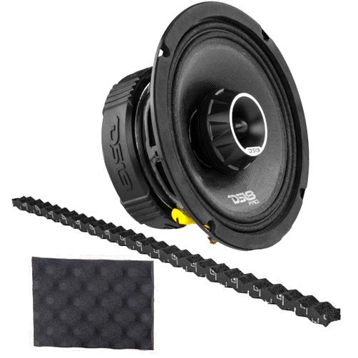 Soundskins SSK-DS-KIT03 Speaker and Ring Combo - Single PROZT6 with Foam Ring and Back Foam - Reduce Distortion and Dampen Vibrations