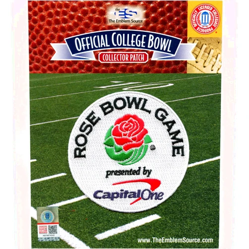 Emblem Source 2022 Rose Bowl Patch Capital One Embroidered Iron On Utah Ohio State