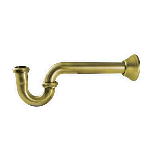 Kingston Brass CC2183 P-Trap, 1-1/4 Inch, Antique Brass
