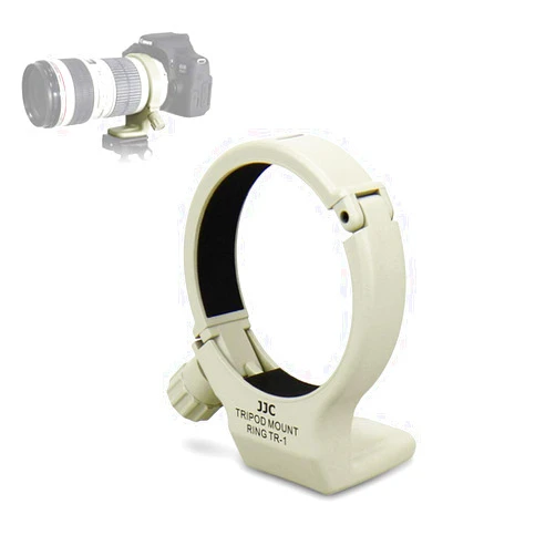 KIWIFOTOS Lens Tripod Mount Ring Collar for Canon EF 70-200mm f/4L is II USM or EF 70-200mm f/4L & EF 70-200mm f/4L IS Replaces Canon A-2 Durable ABS -White