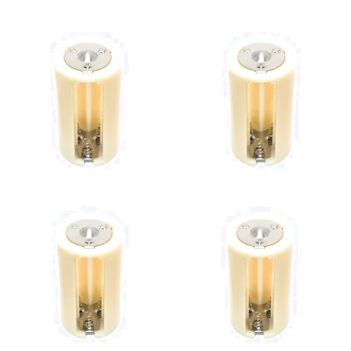 DSLRKIT 3AA(LR6) to D Size Parallel Battery Convertor Adapter Holder (Pack of 4)