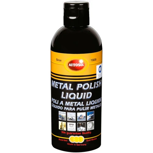 Autosol Metal polish - 250 ml Great for use on chrome and aluminium parts. Cleans, polishes and protects all in one application
