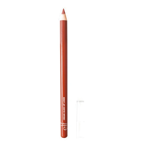 e.l.f. Cream Glide Lip Liner, Highly-Pigmented Pencil For Shaping & Sculpting Lips, Semi-Matte Finish, Vegan & Cruelty-Free, Mauve Aside
