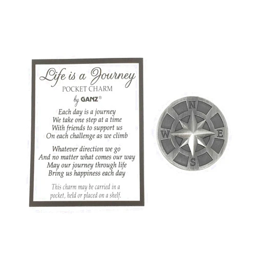 Ganz Pocket Tokens (Life is a Journey Compass)