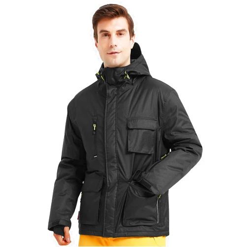 MARKERWAY Ski Jacket Men Snow Jacket Waterproof Winter Coat Windproof Outwear for Snowboarding Motorcycle Mountain
