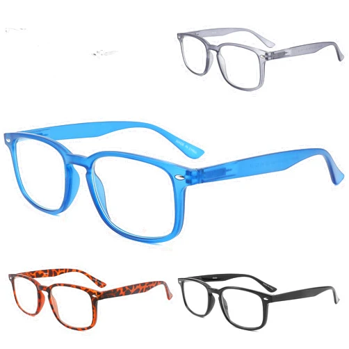 TOVEEN Stylish Cateye Reading Glasses, Large Frame Oversized Reader Sunglass with Fashion Eyeglasses Chain Portable for Women