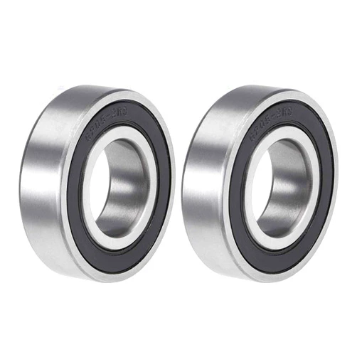 uxcell 6205-2RS Deep Groove Ball Bearings 25mm x 52mm x 15mm Double Sealed Chrome Steel Z2 2pcs
