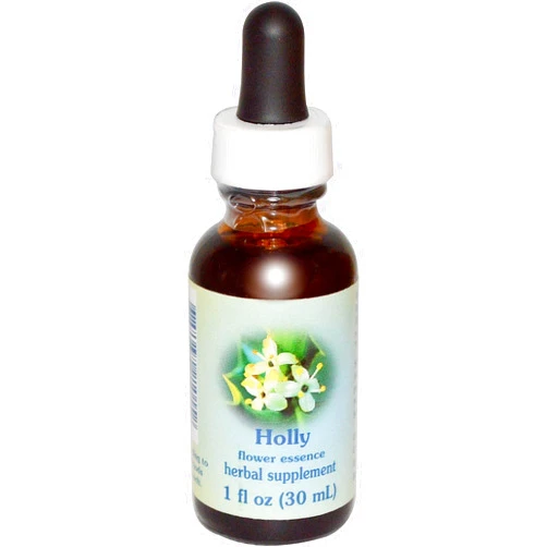 Flower Essence Services Holly Dropper Herbal Supplements, 1 Ounce