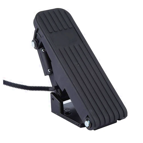 KIMISS Electric Foot Pedal Throttle, Accelerator Throttle Pedal, Vehicle Speed Control Brake Foot Assembly Bike Pedal, race car pedal E Kart for Replacement Part
