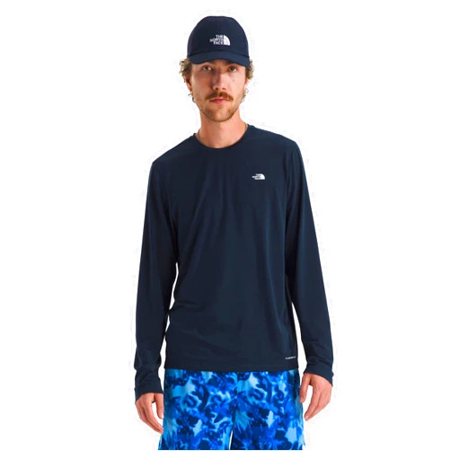 The North Face Men's Adventure Long-Sleeve Tee | Lightweight & Breathable Shirt, UPF 40+ Sun Protection, Snag-Resistant
