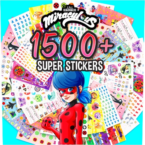 Horizon Group USA Miraculous 1500+ Super Stickers by Horizon Group USA