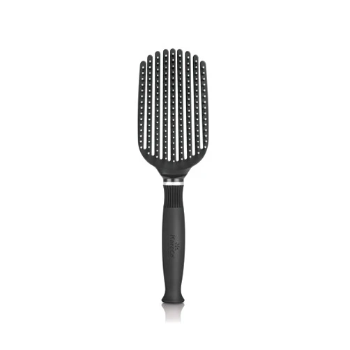 KareCo Tangle Buster Brush, Detangler for All Hair Types, Black Color