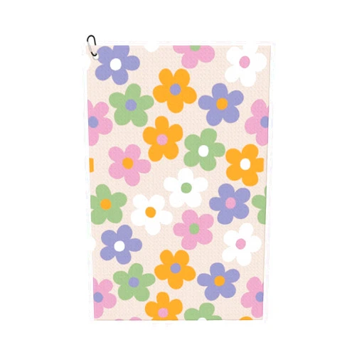 BEIANSHUO Cute Flowers Floral Golf Towel (16