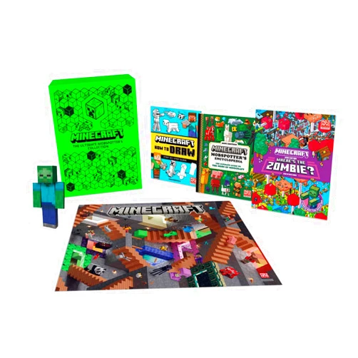 Mojang AB Minecraft The Ultimate Mobspotter’s Collection Gift Box: Official illustrated children’s book collection, the perfect present for kids into gaming aged 6, 7, 8, 9 and 10! New for Christmas 2025!