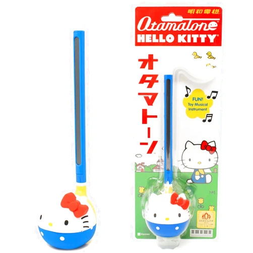 Otamatone Classic Hello Kitty [Officially Licensed Sanrio] Japanese Character Electronic Musical Instrument Portable Synthesizer from Japan Maywa Denki for Children Kids and Adults Gift