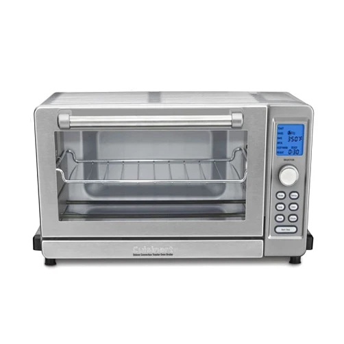 Cuisinart TOB-135N Deluxe Convection Toaster Oven Broiler, Brushed Stainless, Silver