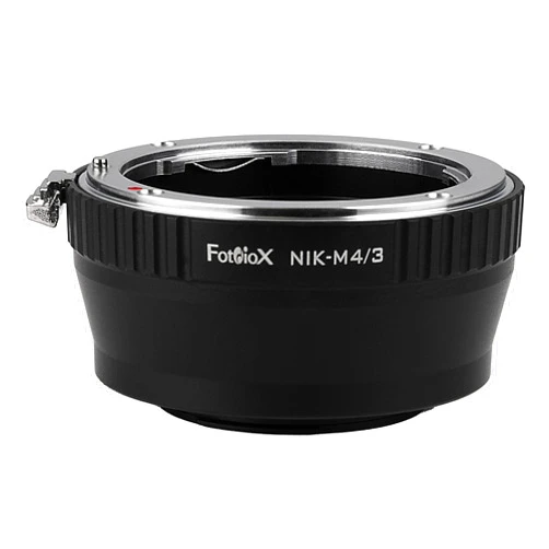 Fotodiox Nikon Nikkor F Mount D/SLR Lens to Micro Four Thirds (MFT) Mount Mirrorless Camera Body Adapter