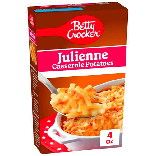 Betty Crocker Julienne Casserole Potatoes 4 oz (Pack of 2)