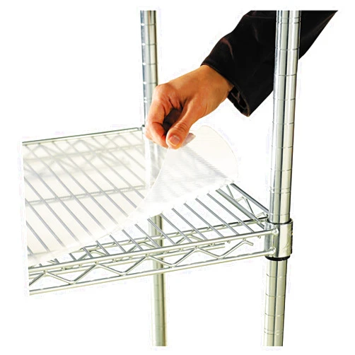 Best Alera SW59SL4824 Shelf Liners for Wire Shelving, Clear Plastic, 48w X 24d, 4/Pack