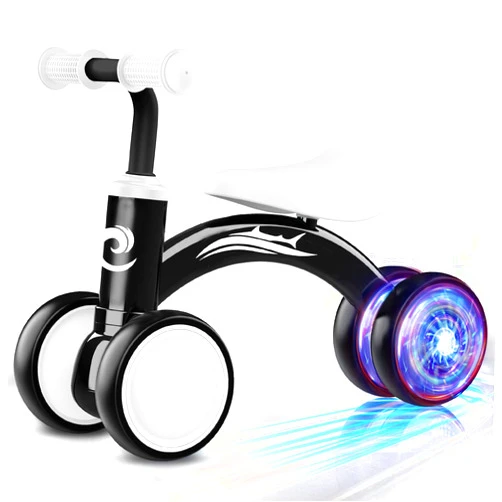 Gamfeiny Colorful Lighting Baby Balance Bike Toys for 1 Year Old Boy Gifts, 10-36 Month Toddler Balance Bike, No Pedal 4 Silence Wheels&Soft Seat First Riding on Toys, One Year Old Boy Birthday Gifts.