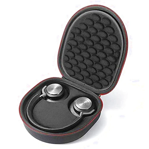 RAVENLINE Hard Case for B&O Play by Bang & Olufsen Over-Ear Beoplay H4, H7, H8, H9 Headphones and Accessories, Travel Carrying Storage Bag - Black (Black Lining)