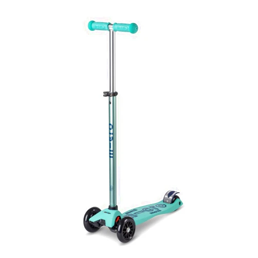 Micro Kickboard - Maxi Deluxe Eco 3-Wheeled, Lean-to-Steer, Swiss-Designed Micro Scooter Made with Recycled and Sustainable Materials for Elementary Kids, Ages 5-12