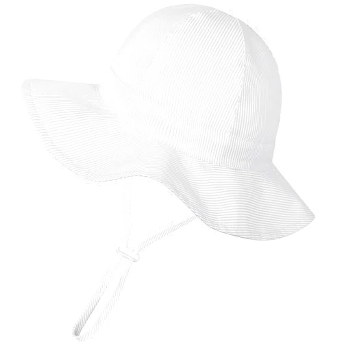 EAU LAYAMEN Baby Girl Sun Hat Summer Beach Hats with UPF 50+ Toddler Infant with Wide Brim Strap Outdoor Bucket Hat