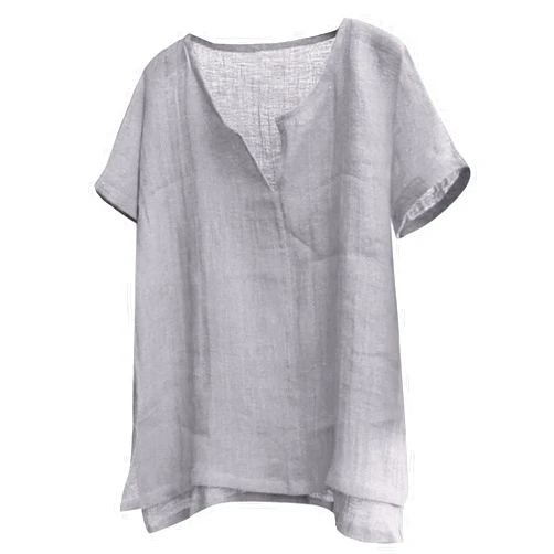 Generic Summer HawaiianBeach Solid Comfy Brief Color Breathable Mens Shirt Loose Blouse Men's Blouse Summer Shirts for Men Bea