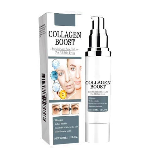 Generic Collagen Boost Anti Aging Serum, Collagen Anti-Wrinkle Cream, Anti Aging Serum For Women, Boost Serum with Hyaluronic Acid and vitamin C，Collagen Booster for Face with Hyaluronic Acid