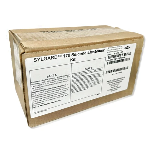 Generic Dow Sylgard 170 Silicone Elastomer Encapsulant Kit, Two-Part 1:1, Black, 2 lbs. (0.9 Kg)