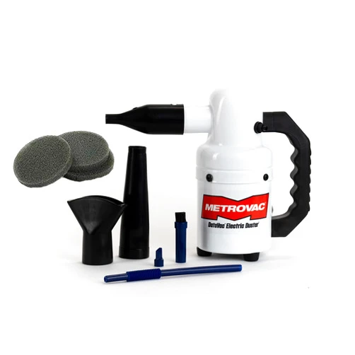 METROVAC Bonus - Includes 3 Extra Filters - Metro DataVac Electric Duster - 500-Watt Motor - Model ED500P Computer - Electronics Duster- Made In The USA
