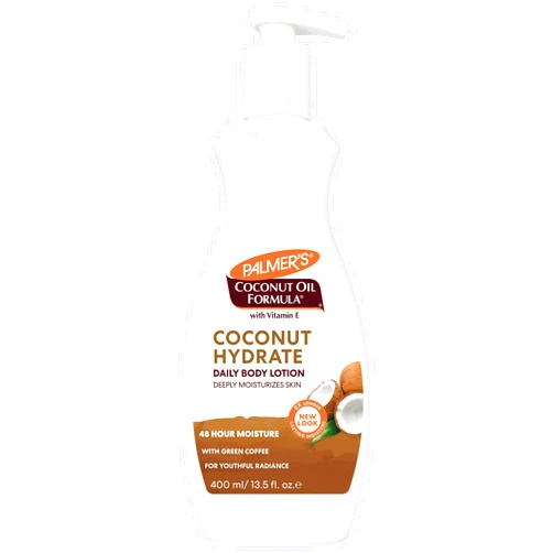 Palmer's Coconut Oil Formula Body Lotion for Dry Skin, Hand & Body Moisturizer with Green Coffee Extract & Vitamin E, Pump Bottle, 13.5 Fl Oz (Pack of 1)