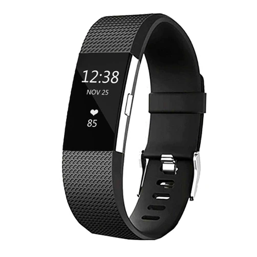 Yuuol Replacement Bands for Fitbit Charge 2, Silicone Adjustable Classic Bands for Fitbit Charge 2,Women Men