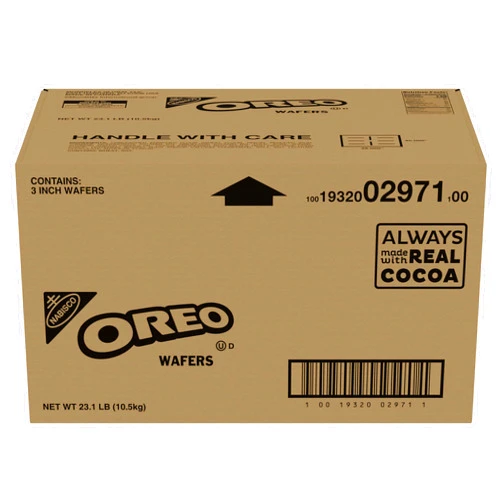 By Oreo OREO 3-inch Chocolate Wafers. 23.1 lb Box