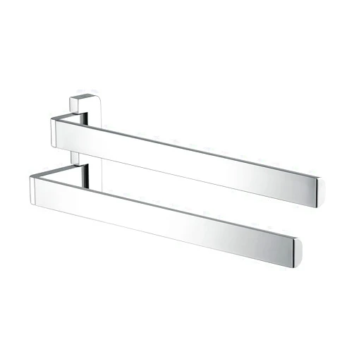 AXOR Dual -Towel Bar Upgrade 16-inch Modern Bar in Chrome, 42821000