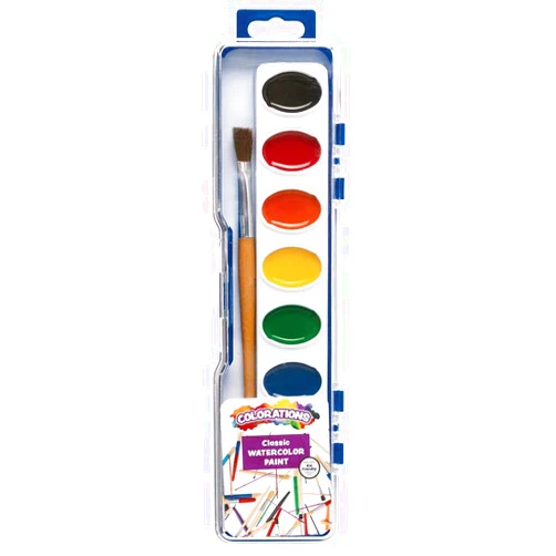 Colorations BVWW Washable Watercolors 8 Colors