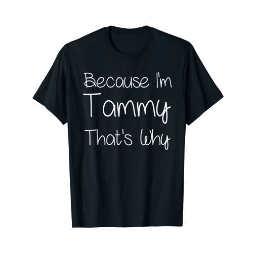 Custom Mother Christmas Mom Girl Wife First Names TAMMY Funny Personalized Birthday Women Name Gift Idea T-Shirt