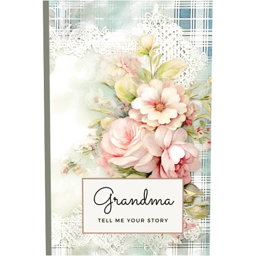 Rafferty Publishing Grandma, Tell Me Your Story: A Guided Journal and Memory Keepsake Book for Grandmothers to Share Her Life and Love