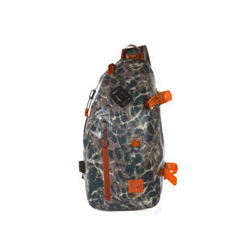 fishpond Thunderhead Submersible Waterproof Fly Fishing Sling Pack - Eco Riverbed Camo