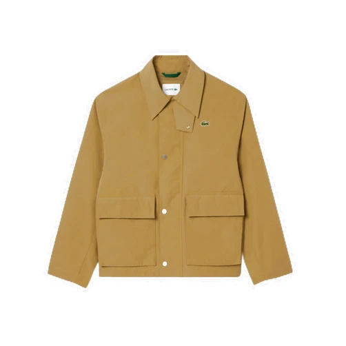 Lacoste Men's Light Weight Short Parka Jacket W/Pockets