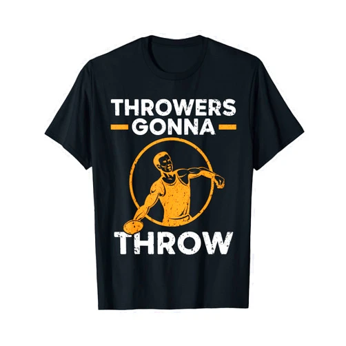 Discus Throw Discus Thrower SteMi Apparel Throwers Gonna Throw Track And Field Discus Throw T-Shirt