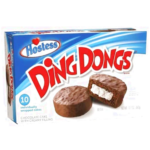 HOSTESS at The Neighborhood Corner 2 Set Hostess DING DONGS 10 CT PER Box