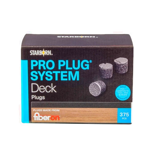 Starborn Industries Pro Plugs for Fiberon Warm Sienna Decking - 375 Count