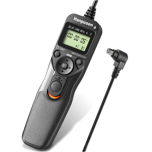 Hanpusen Timer Remote Shutter Release Intervalometer for Canon EOS R5, 10D, EOS 6D Mark II, 1D X Mark III, 1D X Mark II, 1D X, 1D C, 1DS Mark III, 1DS Mark II, 1Ds, 1D Mark IV
