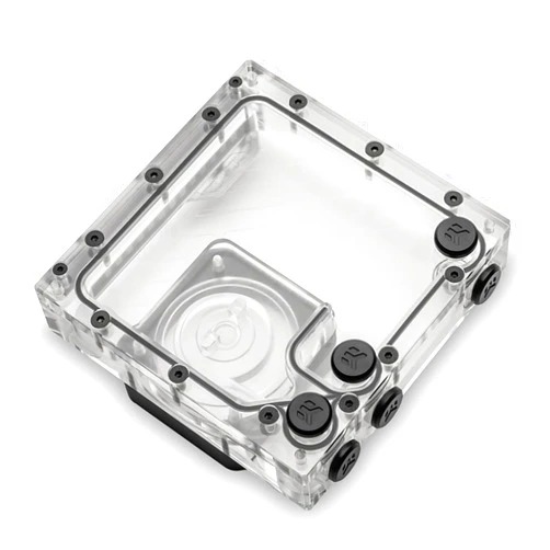 EKWB EK-Quantum Kinetic 3 FLT 140 D5/DDC Body Reservoir, D-RGB, Plexi