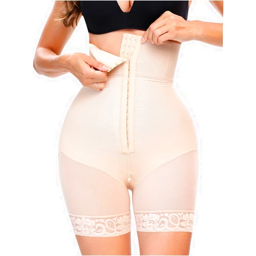 QOU Shapewear for Women Tummy Control Body Shaper Shorts Butt Lifter Panties High Waisted Underwear Slimming Panties