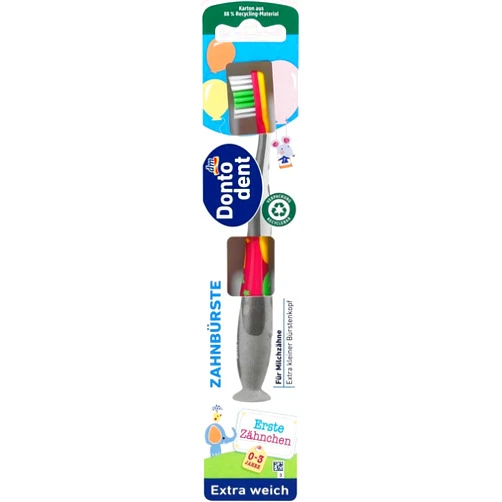Generic Dontodent Toothbrush Children's First Teeth Extra Soft, 0 to 3 Years, 1 pc